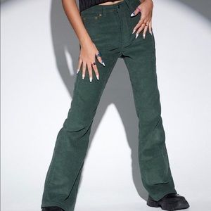 MOTEL X OLIVIA Bootleg Corduroy Jeans